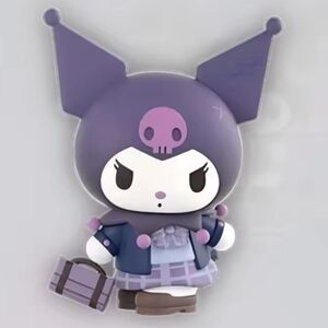 MINISO Sanrio Kuromi & My Melody Moving Scene Figure NIB - I'm Late